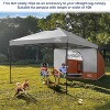 Anybear 10x10FT Orange Side Tent for Pop Up Canopy Easy Setup - 3 of 4