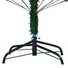 vidaXL Artificial Pre-lit Christmas Tree with Ball Set Green 94.5" - 3 of 4