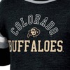 NCAA Colorado Buffaloes Girls' Short Sleeve Striped Shirt - 3 of 3