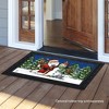 Briarwood Lane Doormat 30x18 Indoor Outdoor Santa and Snowman Christmas For Christmas Doormat - 3 of 4