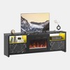 Bestier Modern Entertainment Center with Electric Fireplace Up to 80'' - 2 of 4