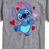 Men's - Lilo and Stitch - Heart Eyes Short Sleeve Graphic T-Shirt - 2 of 4