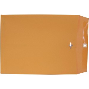 School Smart Kraft Clasp Envelopes, 10 x 13 Inches, Pack of 100 - 1 of 4