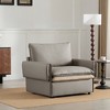 TiramisuBest Modern Style Oversized Armchair Accent Chair Single Sofa Lounge Chair for Living Room, Bedroom - 2 of 4