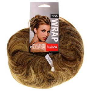 Style-a-do And Mini-do Duo Pack - R14 25 Honey Ginger by Hairdo for Women - 2 Pc Hair Wrap - 1 of 2