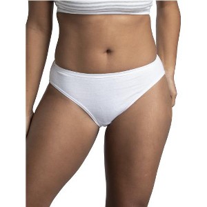 Fruit Of the Loom Women's Cotton Bikini Panty, 6 Pack - 1 of 4