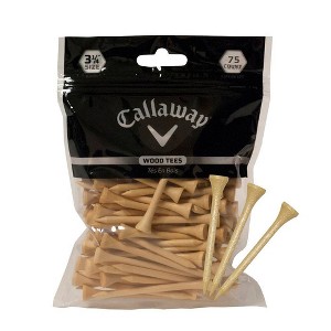 Callaway 3.25" Wood Golf Tees - Natural - 1 of 2