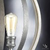 Urban Ambiance Luxury Vintage Chandelier,  24"H x 21-1/4"W,  Galvanized Steel Finish, UHP2213 - 4 of 4