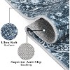 Farmhouse Floral Area Rug – Washable, Low Pile, Non-Slip, Stain-Resistant Carpet for Bedroom or Living Room - 3 of 4