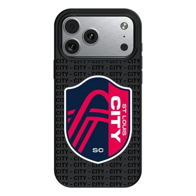 MLS Western Conference Teams Text Backdrop MagSafe Compatible Cell Phone Case for Apple iPhone 17 Series