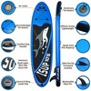 Inflatable Stand Up Paddle Boards, with SUP Paddle Board Accessories - 4 of 4
