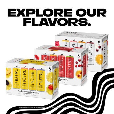 Nutrl Fruit Variety Pack No. 2 - 8pk/355ml Cans