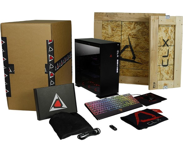 CybertronPC CLX SET GXM7402T Gaming PC with Liquid-Cooled Intel i5-7600K Processor, NVIDIA GeForce GTX 1080 Graphics - Black/White