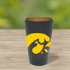 NCAA Iowa Hawkeyes Silicone Pint Glass - 16oz - image 3 of 3