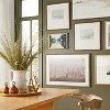 16" x 12" Abstract Framed Cotton Canvas on Board Antique Gold - Threshold™ designed with Studio McGee: Modern Style, Polystyrene Frame - 2 of 3