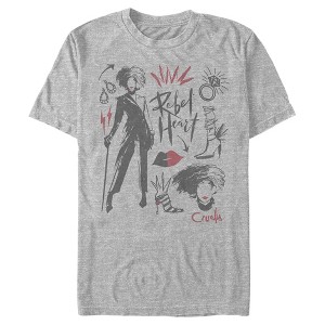 Men's Cruella Fashion Drawings T-Shirt - 1 of 4