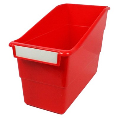 Romanoff Tattle Shelf File, Red