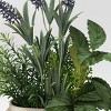 Artificial Herb Dish Garden in Pot Green/Purple - Threshold™ designed with Studio McGee - 3 of 4
