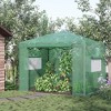 OutsunnyPortable Pop-up Walk-in Greenhouse with Roll-up Door - 2 of 4