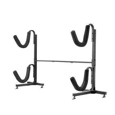 Leisure Sports Freestanding Kayak and SUP Rack - Black