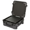 SKB iSeries 3U Fly Rack, Waterproof Polypropylene Hard Case with Durable Latches for Travel and Storage, Ideal for Musicians, 20 Inch, Black - 4 of 4