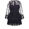 Women's Plus Size Logan Dress - navy | CITY CHIC - 4 of 4