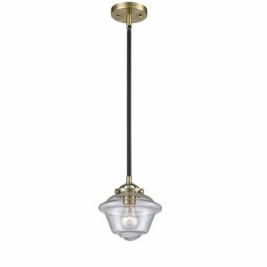 Oxford - 1 Light Stem Hung Mini Pendant In Industrial Style-7.38 Inches Tall and 7.5 Inches Wide - 1 of 1