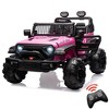 24V 2 Seaters Kids Ride On Car With Remote Control, 2*120W Motors 9ah Battery 20" Extra Large Seats,LED Headlights - 2 of 4