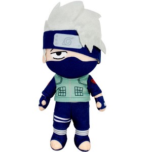 GREAT EASTERN ENTERTAINMENT CO NARUTO- KAKASHI MOVABLE VER PLUSH 8"H - 1 of 2