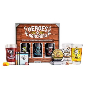 Rollacrit Heroes of Barcadia Base Game Board Game: Creative Thinking Party Game for 2-6 Players, Includes Tokens & Tiles - 1 of 4