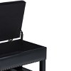 NicBex Faux Leather Storage Ottoman Bench,Upholstered Storage Ottoman with Open Slat Bottom Shelf,Modern Storage Bench for Living Room,Bedroom - 4 of 4