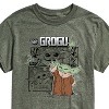 Men's - Star Wars - The Mandalorian Grogu Comic Short Sleeve Graphic T-Shirt - 2 of 4