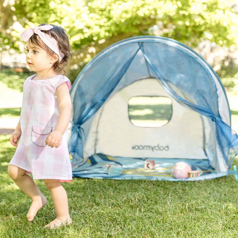 Babymoov Anti-UV Tropical Resistant Portable Pop-Up Sun Shelter Play Tent with Carry Bag, 3 of 6