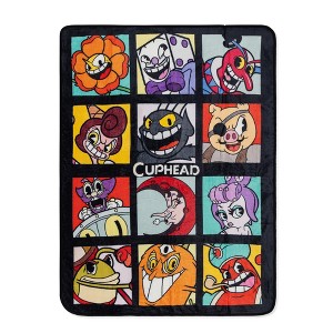 Toynk Cuphead Villains Fleece Throw Blanket | 45 x 60 Inches - 1 of 4