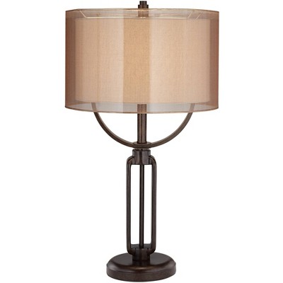 double shade table lamp