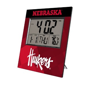 NCAA Big Ten Universities Color Block Wall Clock - 1 of 3