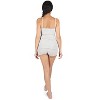 Memoi Women's 100% Cotton Pointelle Rib Knit Seamless Tank Top - 3 of 4