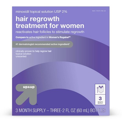 Hair Regrowth Treatment for Women - 2 fl oz each - up & up™