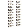 vidaXL Wall-Mounted Metal Wine Rack - White, with Capacity for 10 Wine Bottles, Modern Design for Kitchen, Pantry, and Bar Spaces - 3 of 4