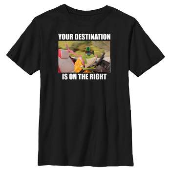 Boy's Sing 2 Miss Crawly Your Destination is on the Right T-Shirt