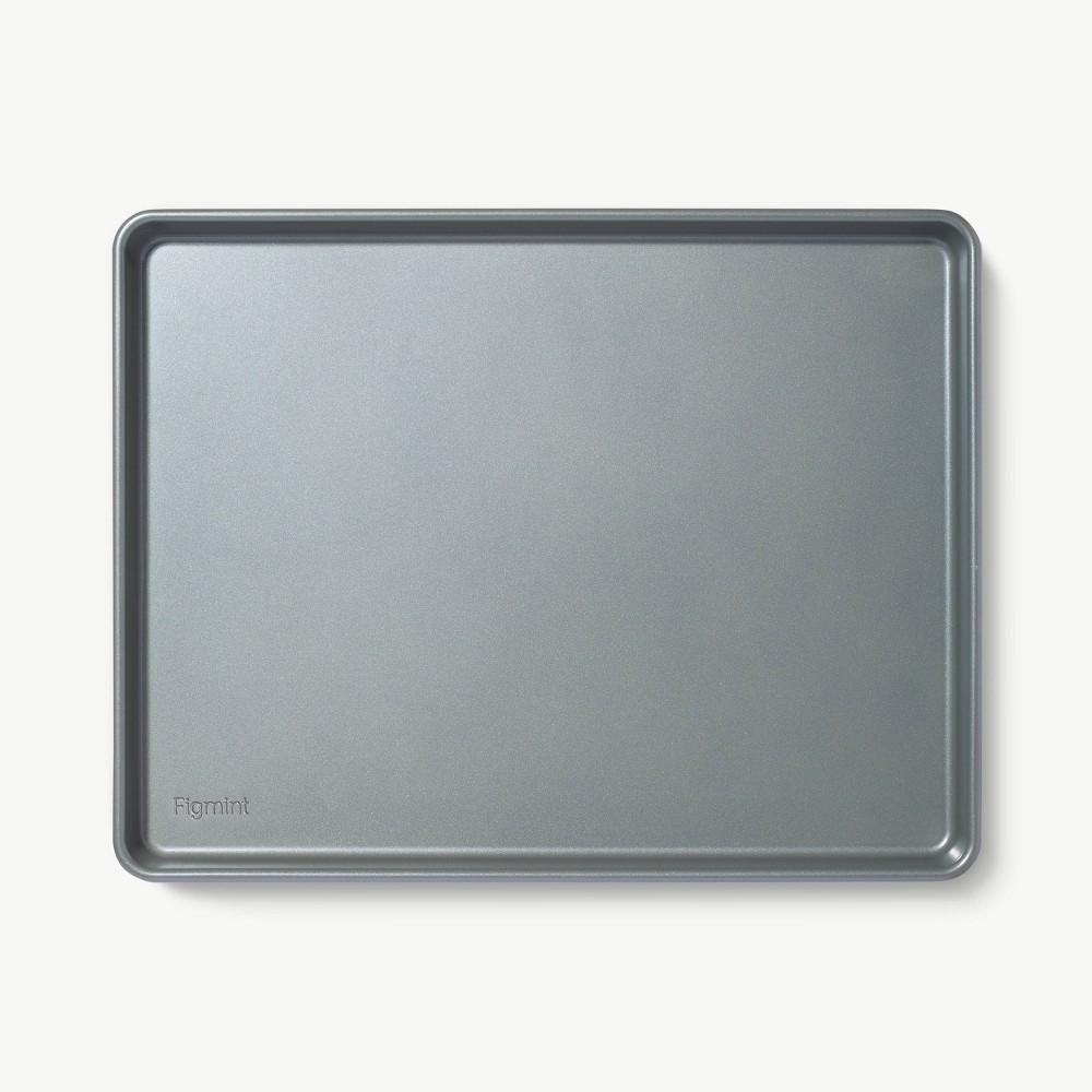 12x16 Nonstick Aluminized Steel Baking Sheet Gray - Figmintâ„¢