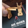 Axe Heaven - Axe Heaven Wood Mini Guitar Collectible Wall Mount Hangers Set of 2 - 3 of 4