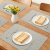 REGALWOVEN Farmhouse Placemats Set of 8 Plastic Placemats for Dining Table Decor Indoor Washable Kitchen Table Mat with Pattern - 2 of 4