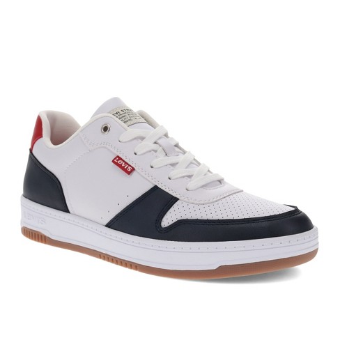 Levi's Mens Drive Lo Vegan Synthetic Leather Casual Lace-up Sneaker ...