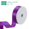 Unique Bargains Silky Polyester Smooth Shiny Fabric Ribbons - 2 of 4