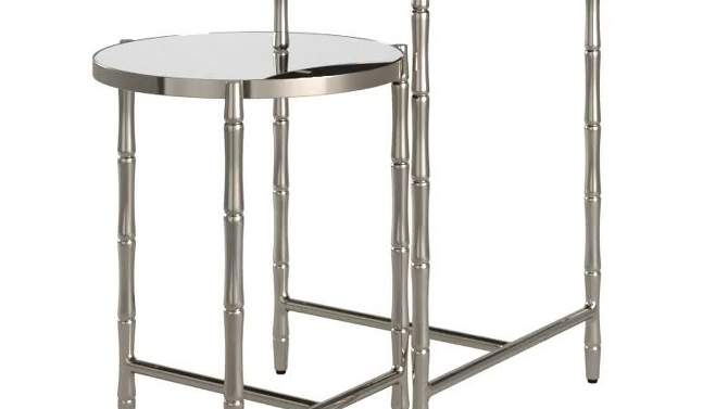 Kineks Bamboo Look Stainless Steel Marbled Nesting Table Sets - Inspire Q, 2 of 11, play video