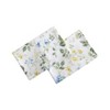 Laura Ashley Meadow Floral 100% Cotton 300 Thread Count Sateen- 2 Piece- Pillowcase  Blue - 4 of 4
