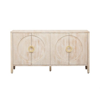 Bella Depot 59.8''W Sophisticated Fir Veneer Cabinet