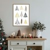 Amanti Art Christmas Trees 2 by Kristina N. Canvas Wall Art Print Framed 18-in. W x 24-in. H. - 4 of 4