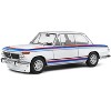 1971 BMW 2002 Tii Turbo "Evocation" White with Stripes 1/18 Diecast Model Car by Solido - 2 of 4